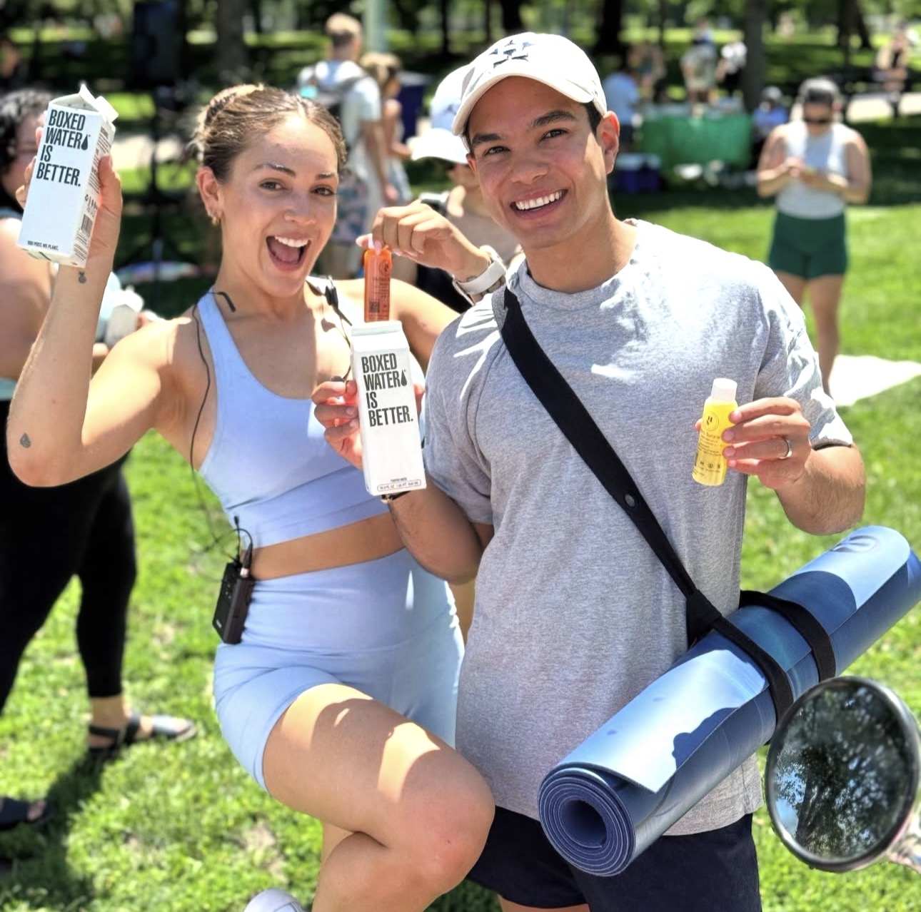 Boxed Water activation